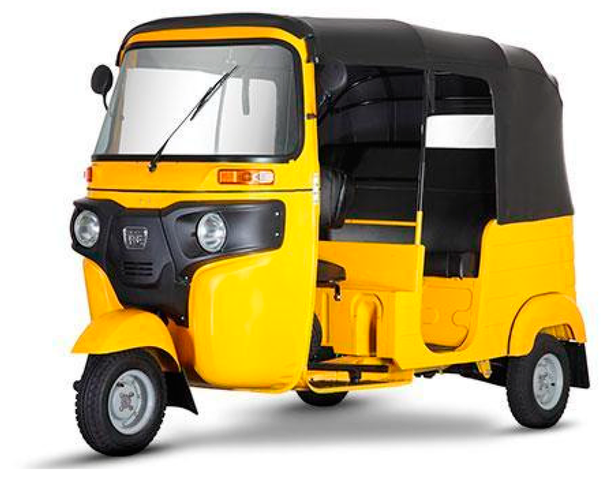 BAJAJ RE 205 cc motorized three wheeler 3
